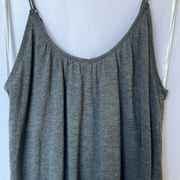Gray RVCA Tie Back Tank - Picture 5 of 8